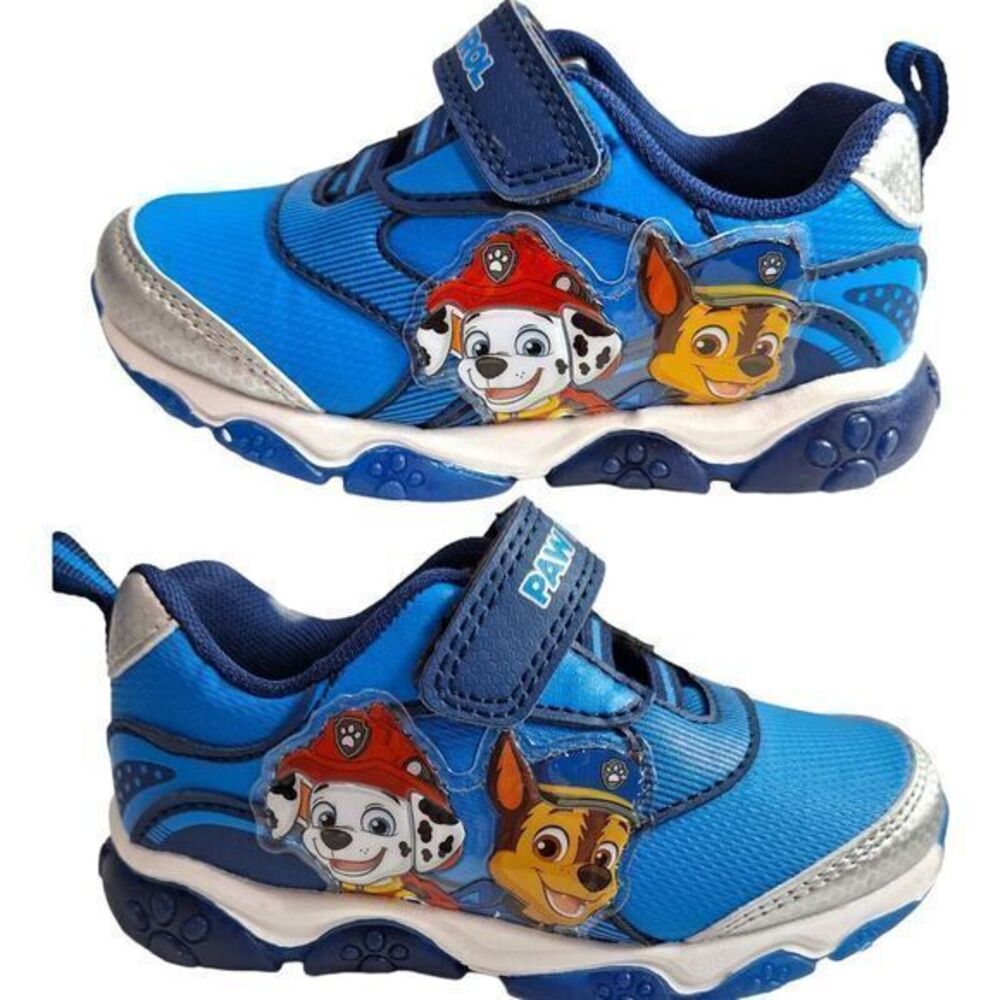 New Paw Patrol Toddler Boys' Slip-On Sneakers, Size 9  (17 cms) Color Blue New‎